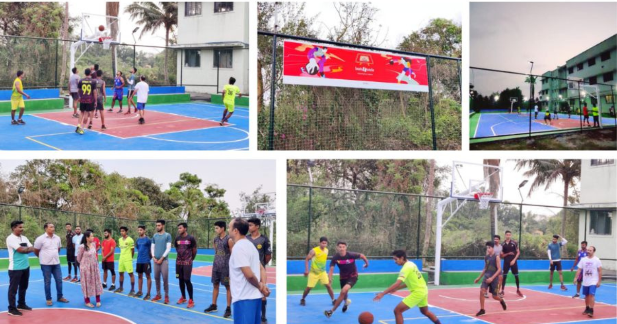 CFTI and BookASmile continue their joint initiative to open a new basketball court for underprivileged youth
